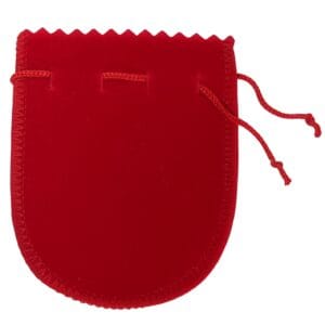 Saquinho Veludo Vermelho