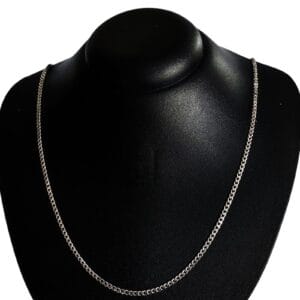 Corrente Grumet 60cm Aço Inox Prata