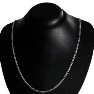 Corrente Grumet 60cm Aço Inox Prata