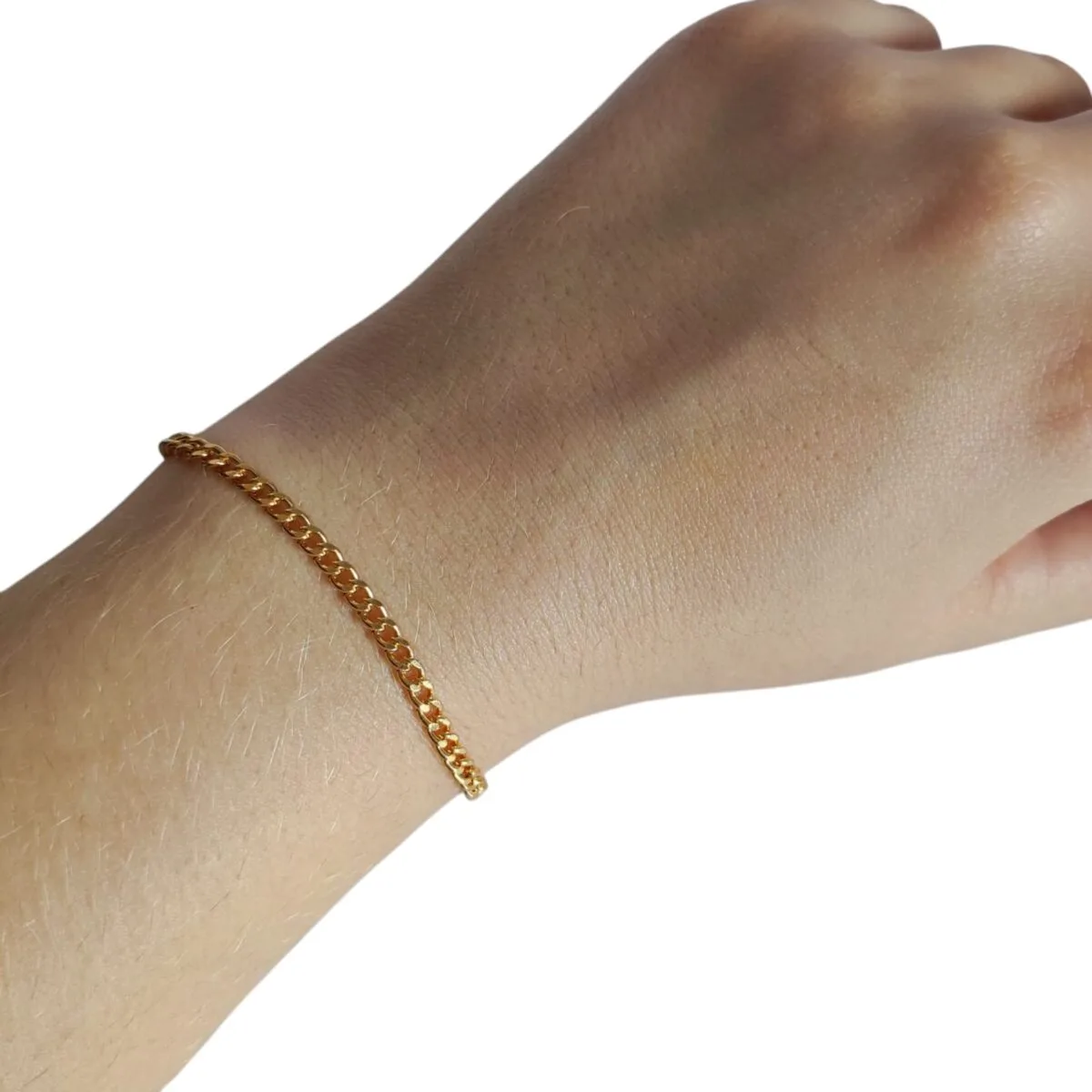 Pulseira Dourada Elo Biju