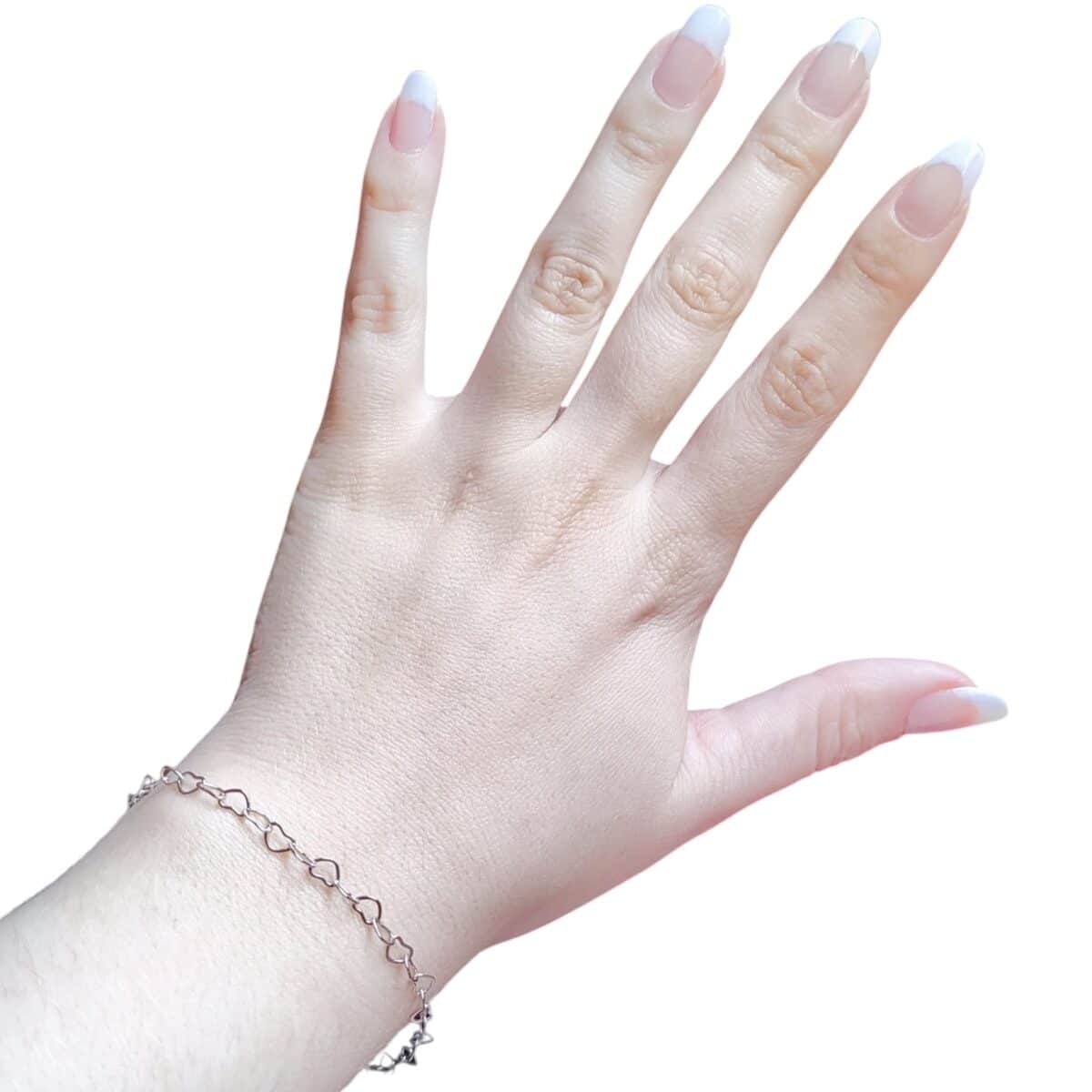 Pulseira Coração Prata - Biju