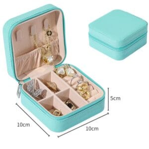 Porta Joia Azul Tiffany