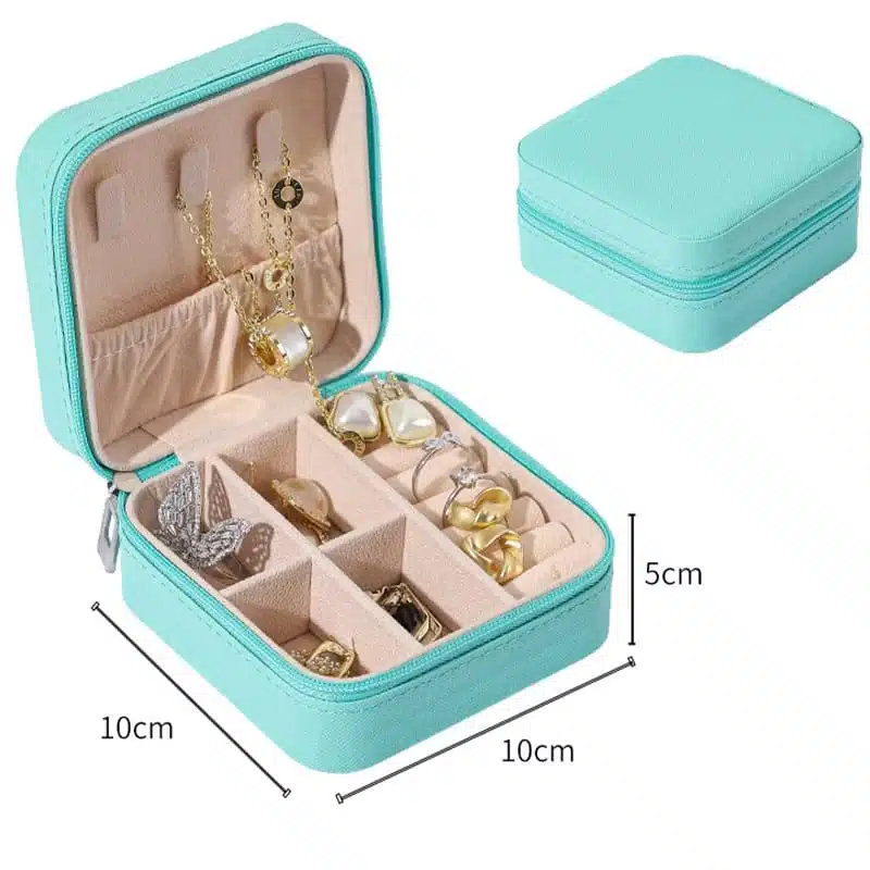 Porta Joia Azul Tiffany