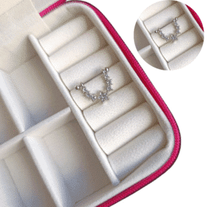 Kit 2 Piercings Mamilo Estrela Prata Cravejada Aço Cirúrgico