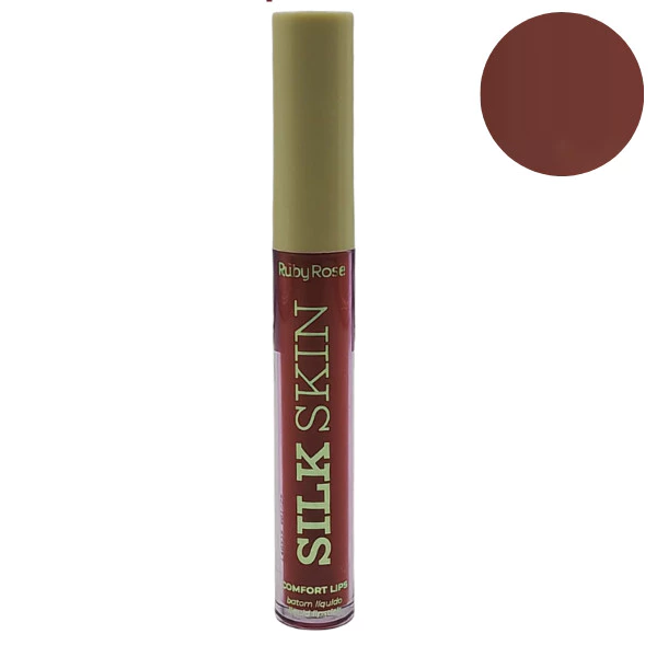 Ruby Rose Silk Skin Batom Líquido Cor SL10