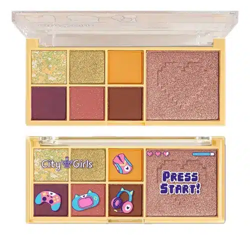 City Girls Paleta De Sombras Press Start Cor B