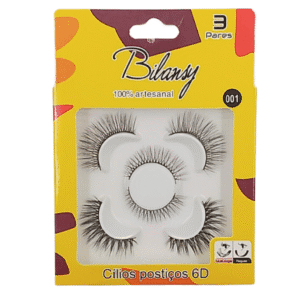 Bilansy Cilios Postiço Com 3 Pares 001