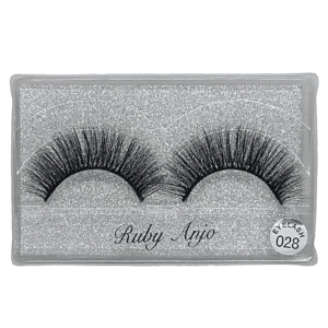 Ruby Anjo Cilios Postiço 6D Mink 028