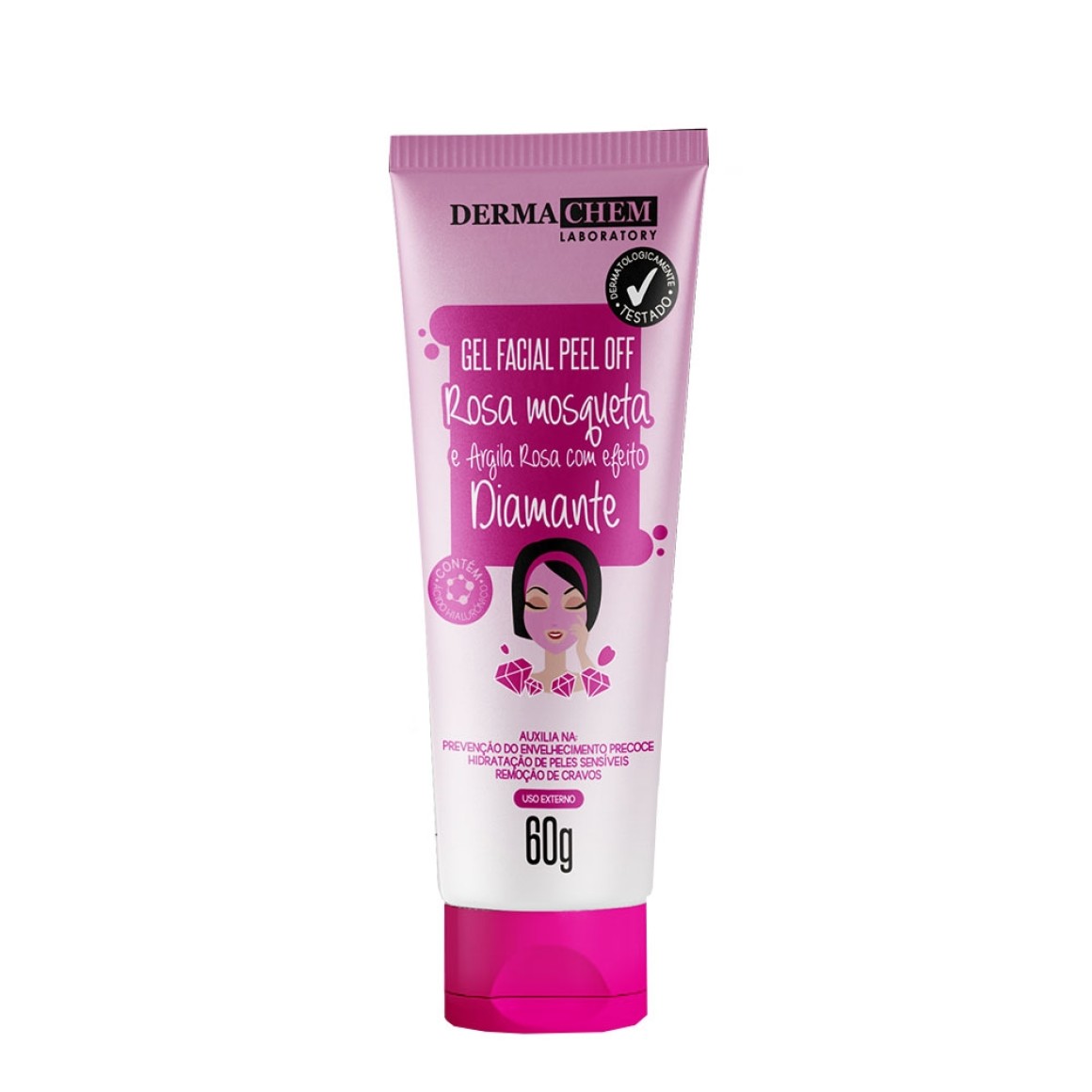 Derma Chem Gel Facila Rosa Mosqueta 60G