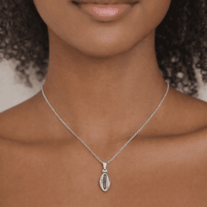 Colar Búzios Prata Folheado