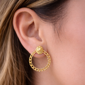 BRINCO CIRCULO TRANÇADO LEÃO