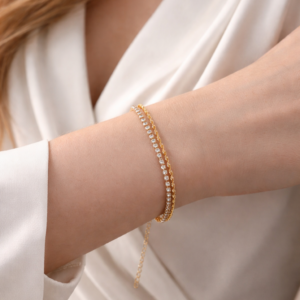 PULSEIRA DUPLA STRASS