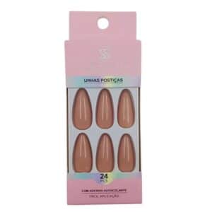 SABRINA SATO UNHA POSTIÇA BEGE