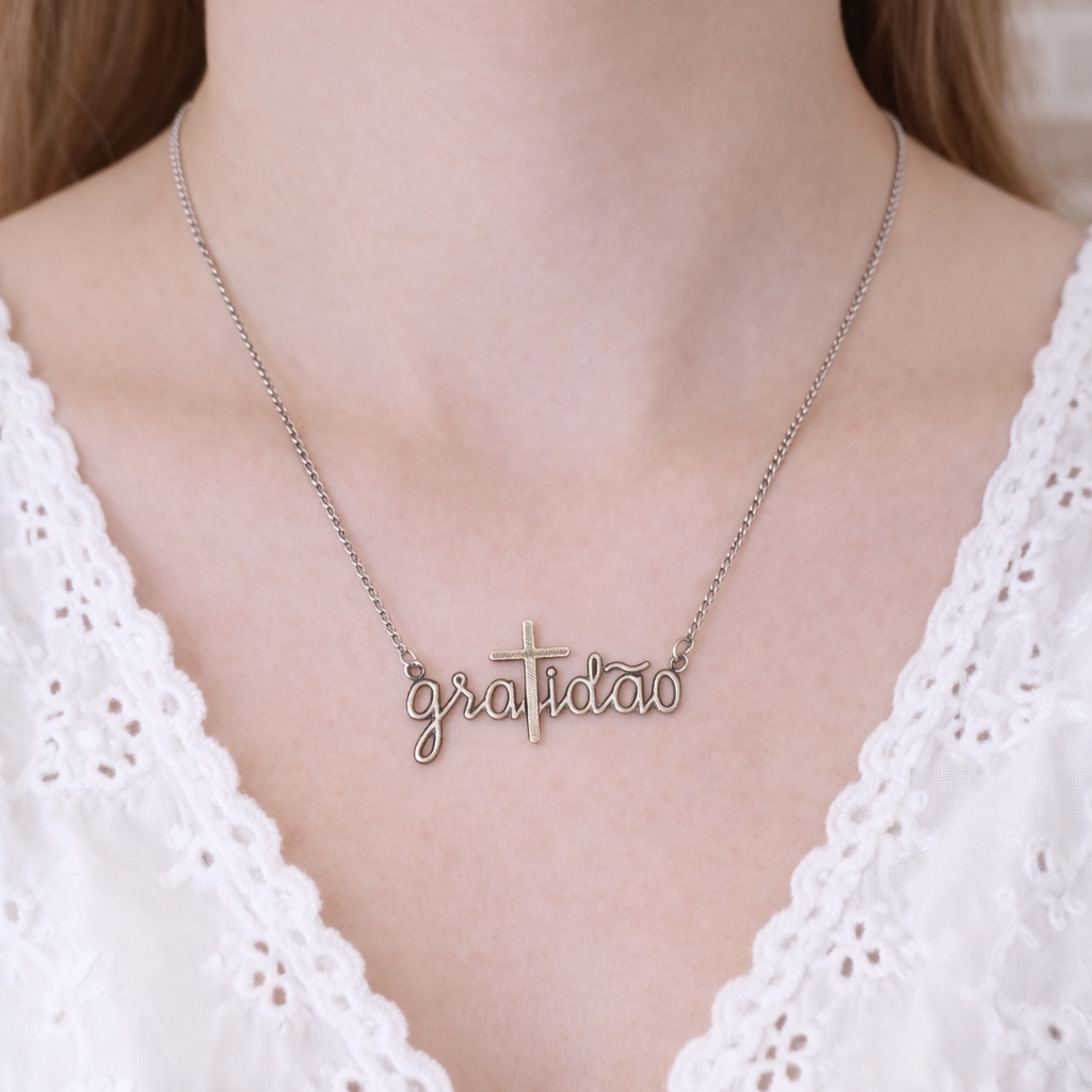 colar gratidão